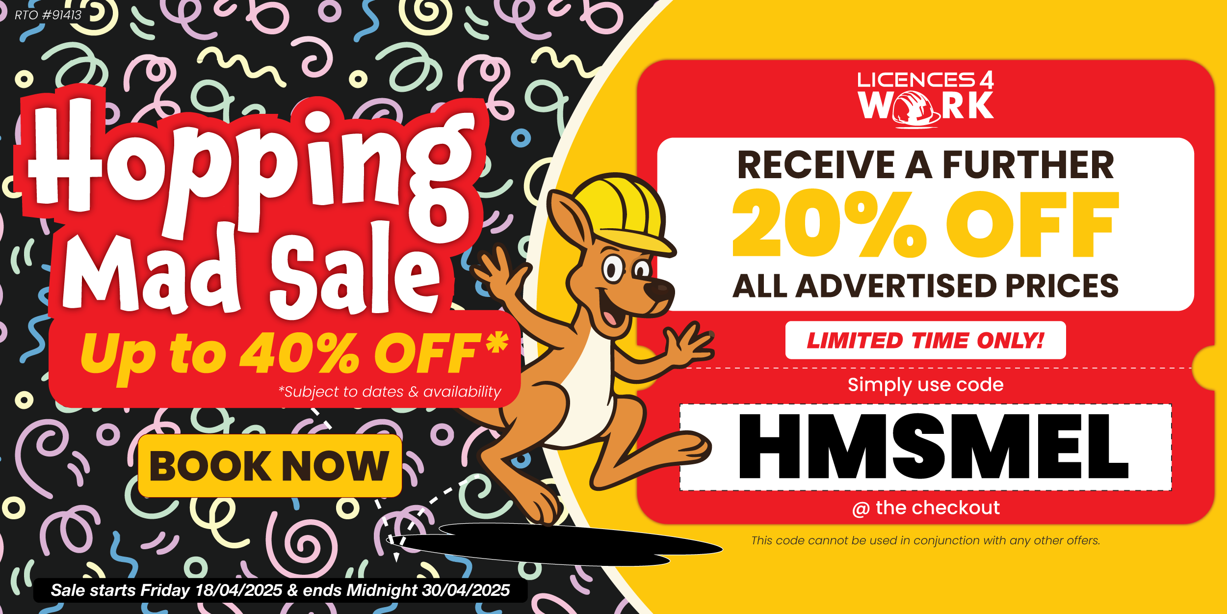 Hopping Mad Sale - Use code HMSMEL!